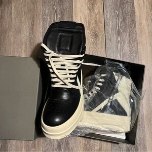 Rick Owens Geo-Basket Sneakers Mega Bumper size 44